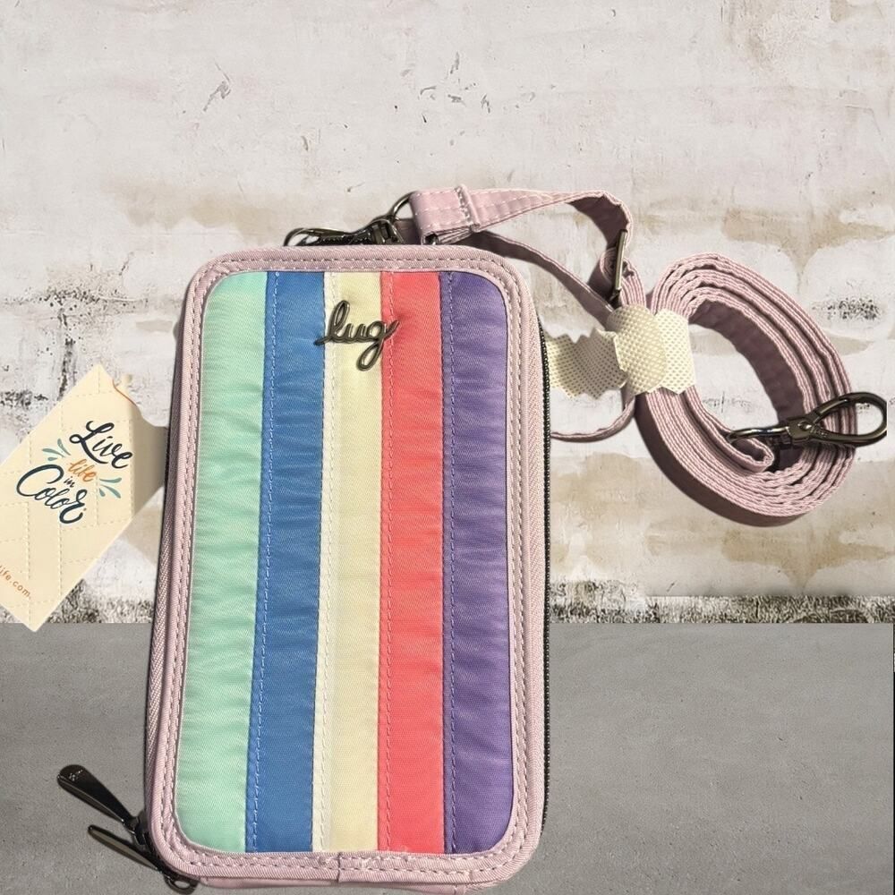 Lug NWT Classic Cellphone Crossbody Pike in Gemstones - Picture 3 of 5